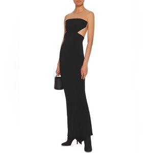 NWT RICK OWENS Alyona Open-Back Mesh Detail Gown